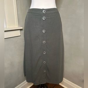 NWOT Linen Midi Skirt w/ Pockets